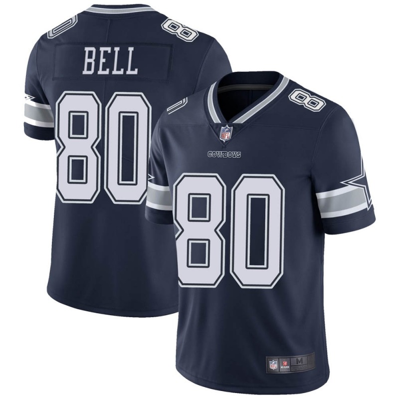 2020 Nike NFL Youth Dallas Cowboys #80 Blake Bell Navy Limited Team Color Vapor Untouchable Jersey